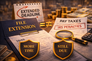 延迟申报（file extension）不等于延迟交税