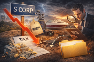 别让你的 S Corp 变成“昂贵的业余爱好”：揭秘 IRS 亏损抵税的底层逻辑