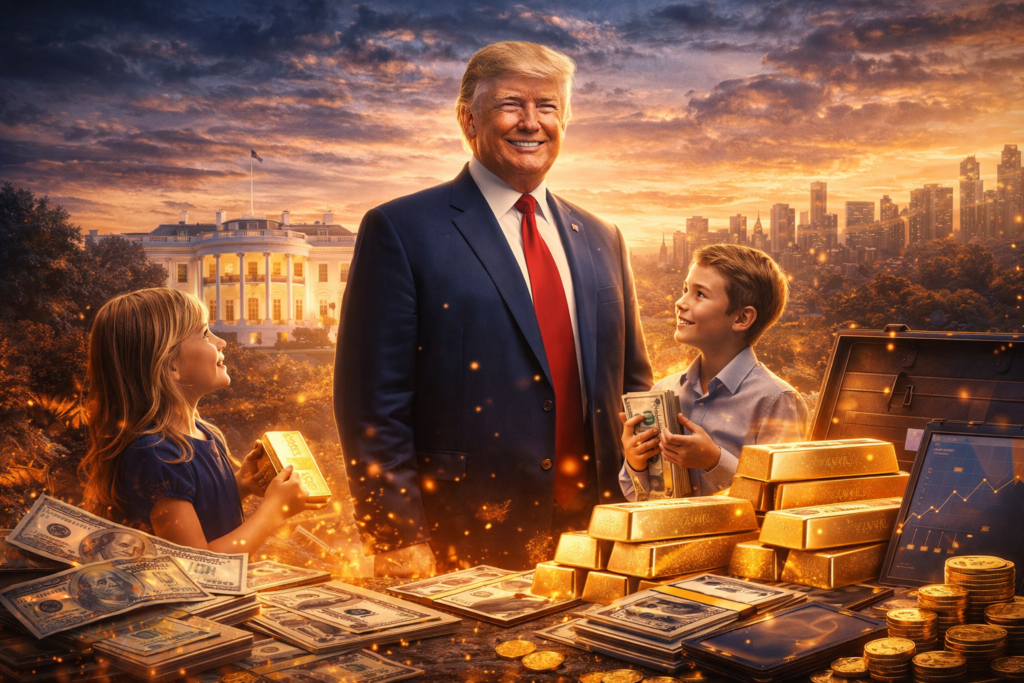 Trump账户：一个为下一代建立千万财富的战略资源